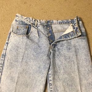 Men’s stone washed jeans
